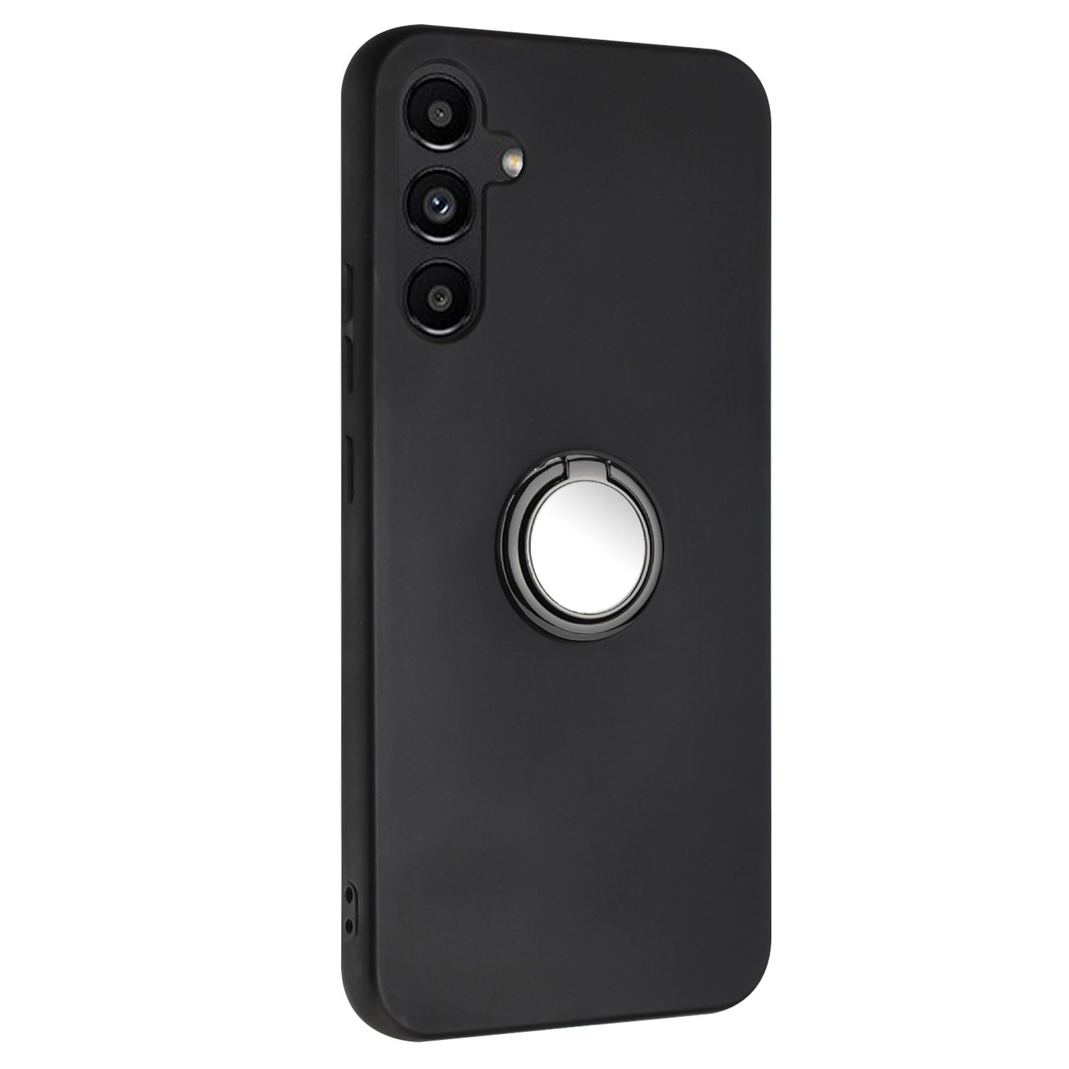 For Samsung Galaxy M14 5G Flexible TPU Back Cover Rotary Ring Kickstand Matte Phone Case For Samsung Galaxy M14 5G Flexible TPU Back Cover Rotary Ring Kickstand Matte Phone Case